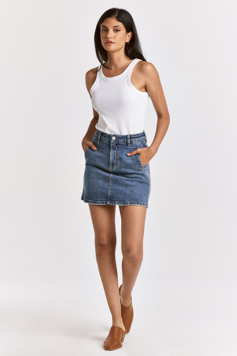 DEAR JOHN: QUINN SUPER HIGH RISE SKIRT - ARDEN