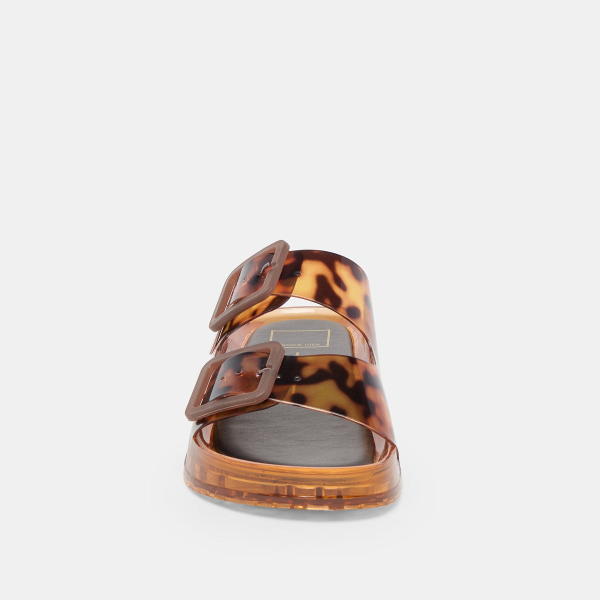 DOLCE VITA: JULIO SANDAL - TORTOISE VINYL
