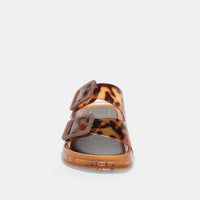 DOLCE VITA: JULIO SANDAL - TORTOISE VINYL