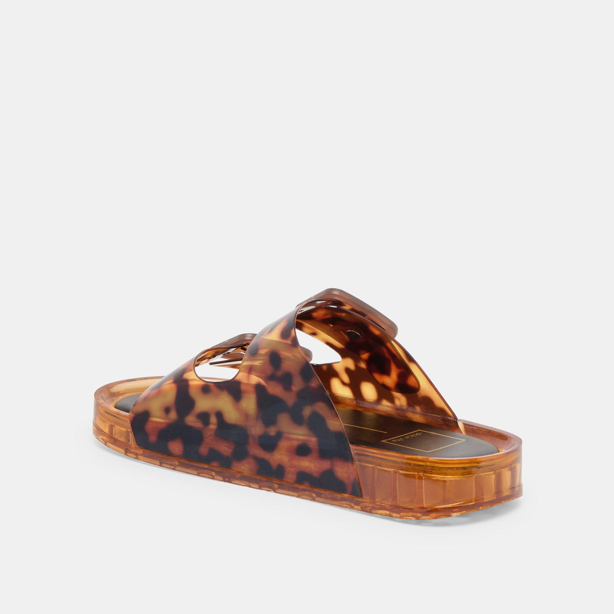 DOLCE VITA: JULIO SANDAL - TORTOISE VINYL