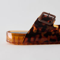 DOLCE VITA: JULIO SANDAL - TORTOISE VINYL