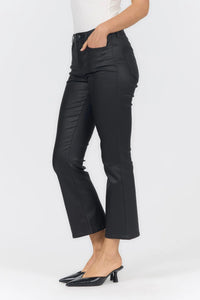 DEAR JOHN: JEANNE FLARE PANT - BLACK