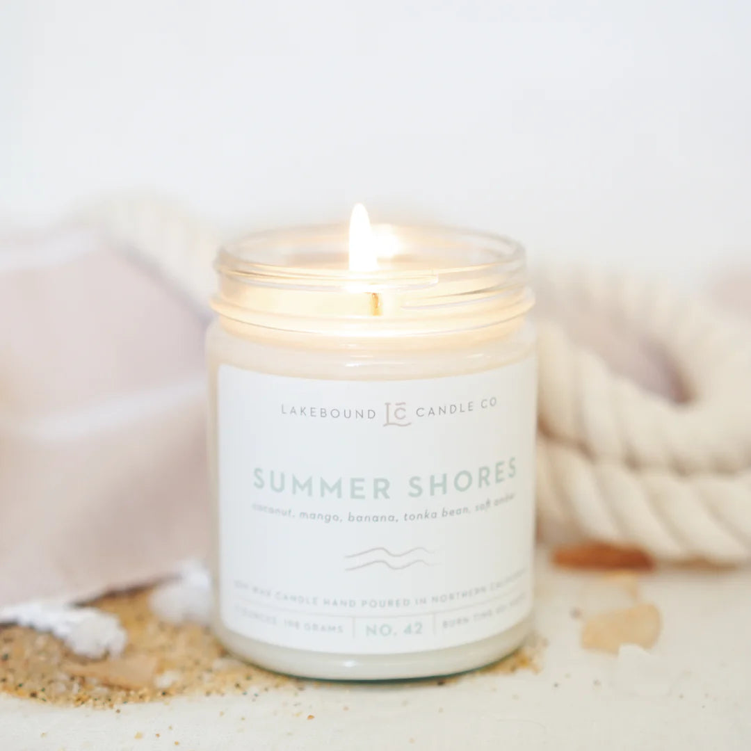 LAKEBOUND CANDLE CO: SUMMER SHORES SOY CANDLE