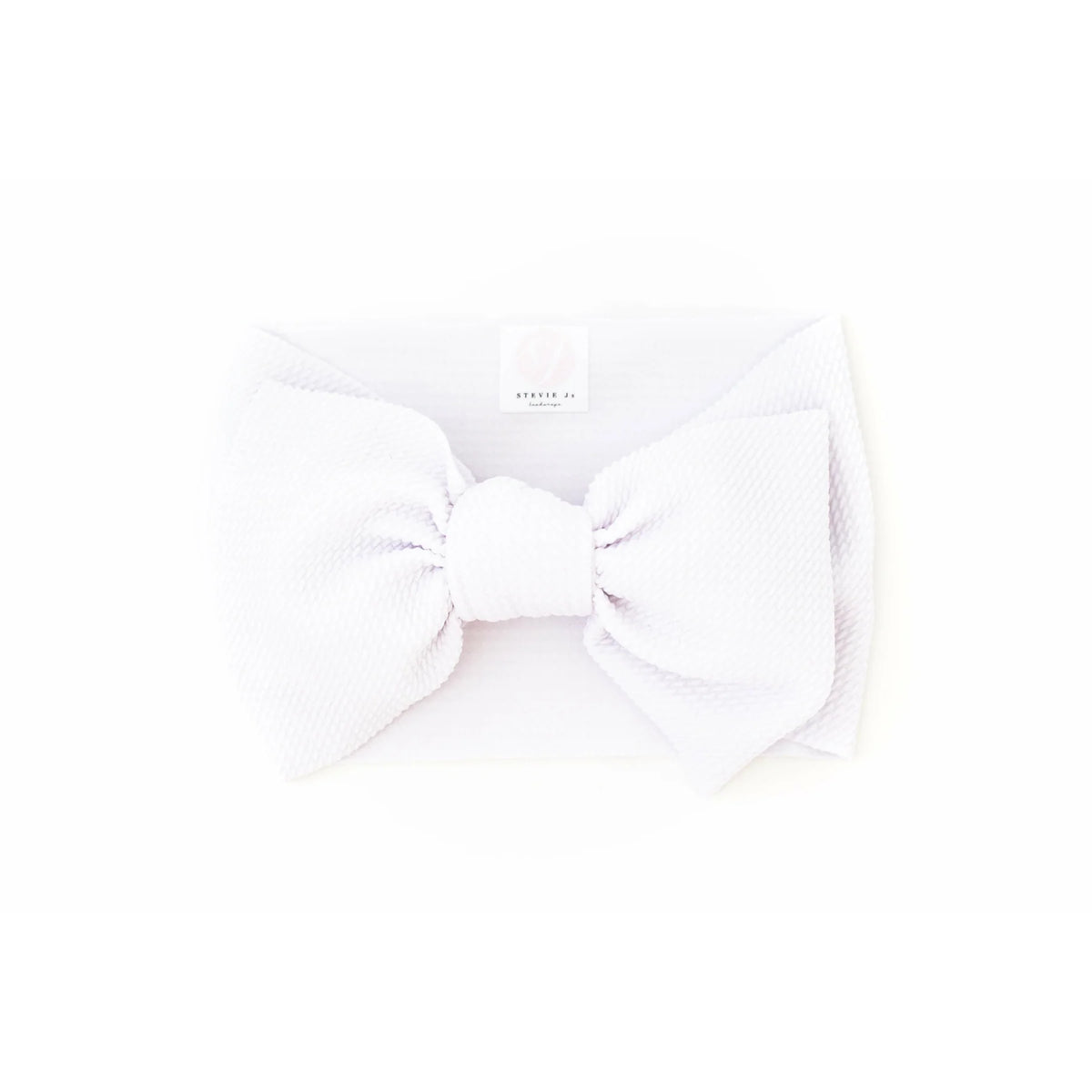 STEVIE J'S & CO: CHANDLER HEADWRAP - WHITE