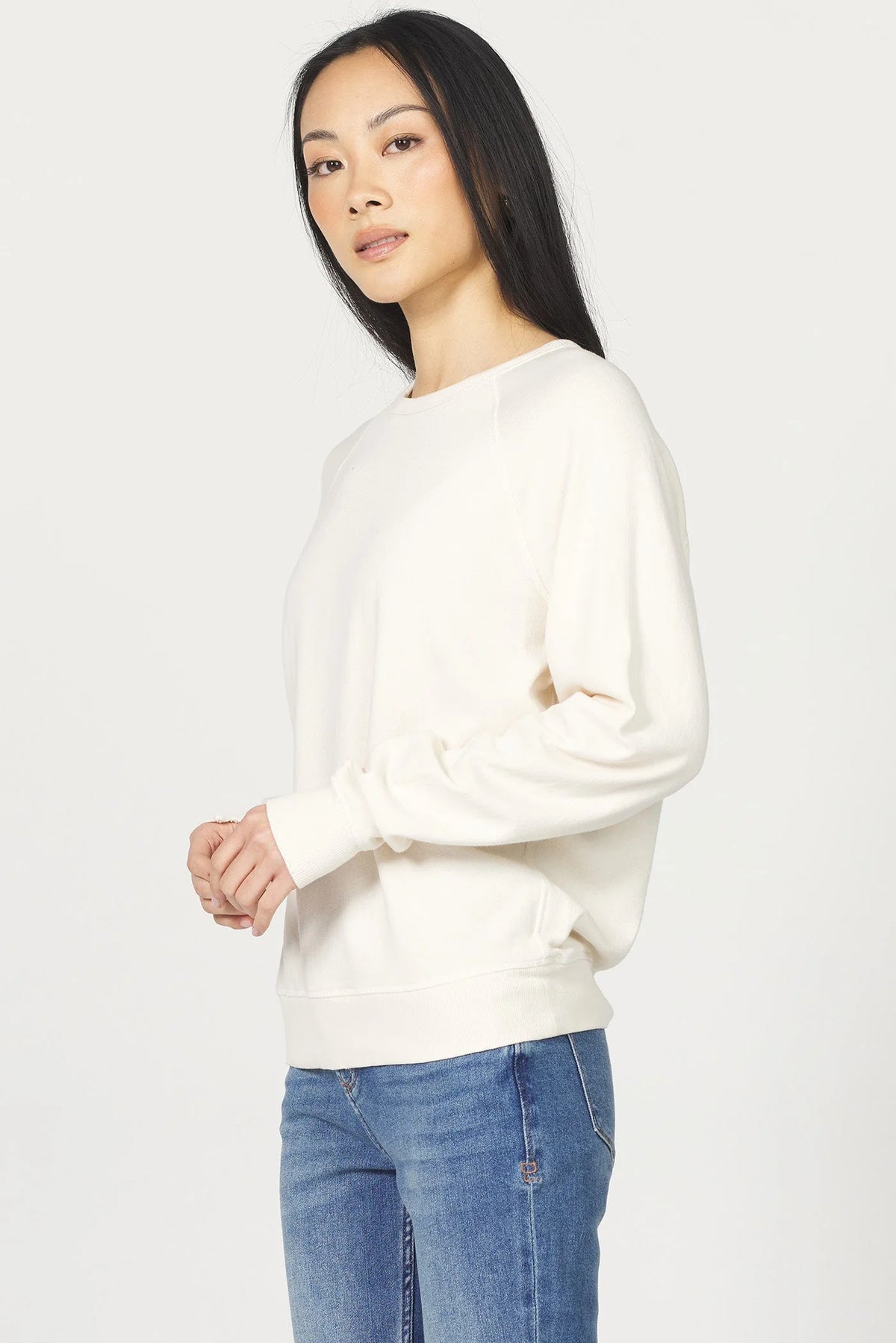 DEAR JOHN: LILJA SWEATER - WHITECAP GRAY