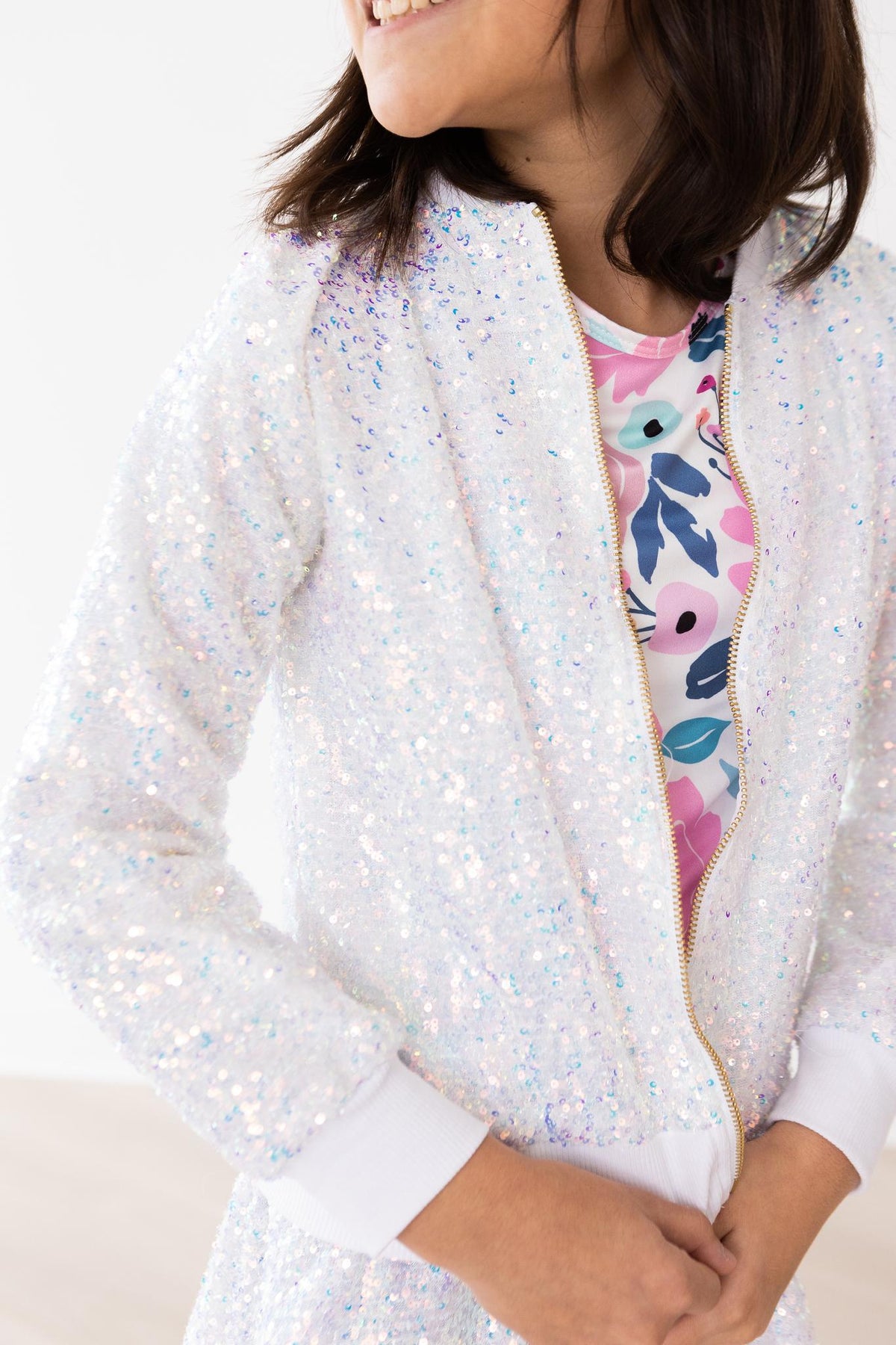 MILA & ROSE: DISCO SEQUIN JACKET