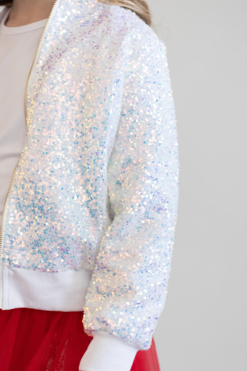 MILA & ROSE: DISCO SEQUIN JACKET