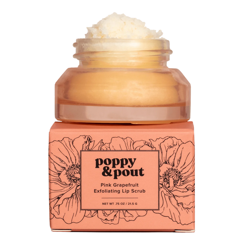 POPPY & POUT: LIP SCRUBS