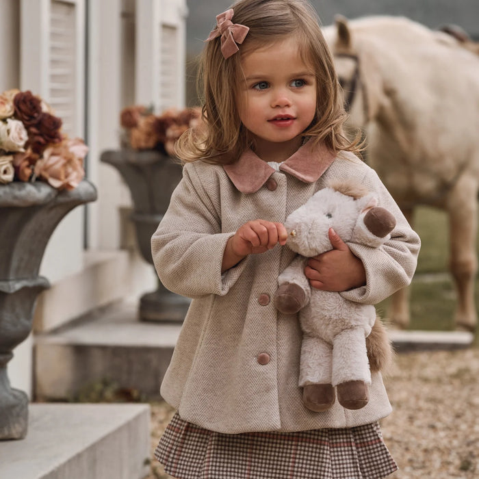 ELEGANT BABY: PONY 9" PLUSH STUFFED TOY