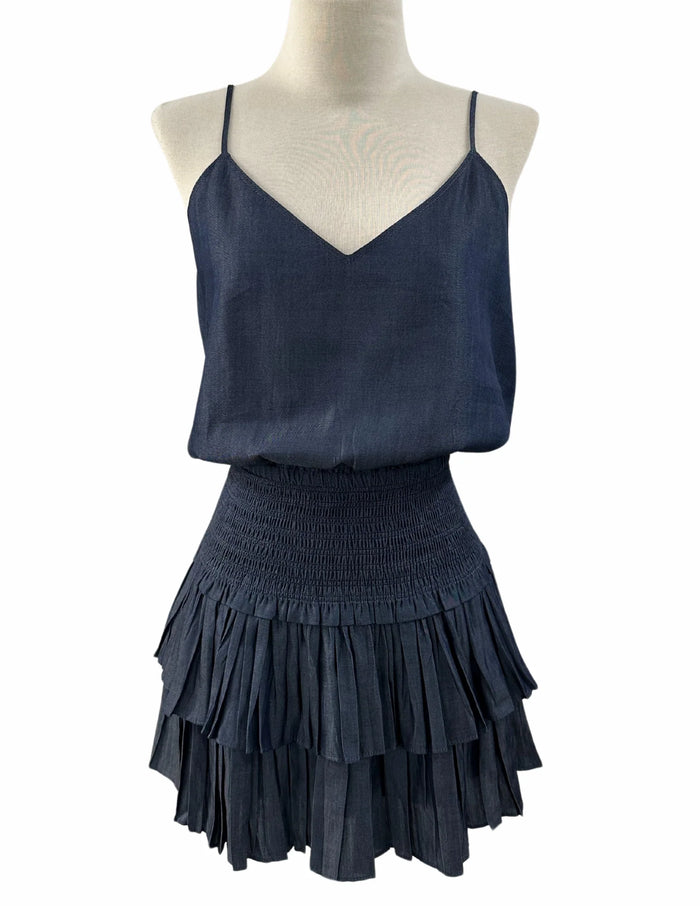 RESET BY JANE: LILAH TOP - DARK INDIGO