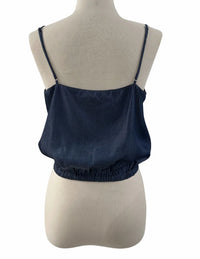 RESET BY JANE: LILAH TOP - DARK INDIGO