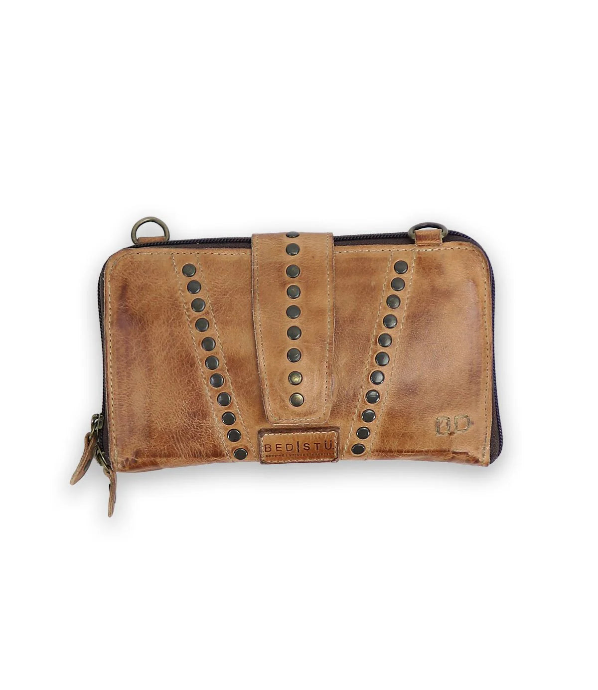 BED STU: FLEE WALLET AND CROSSBODY BAG - TAN RUSTIC