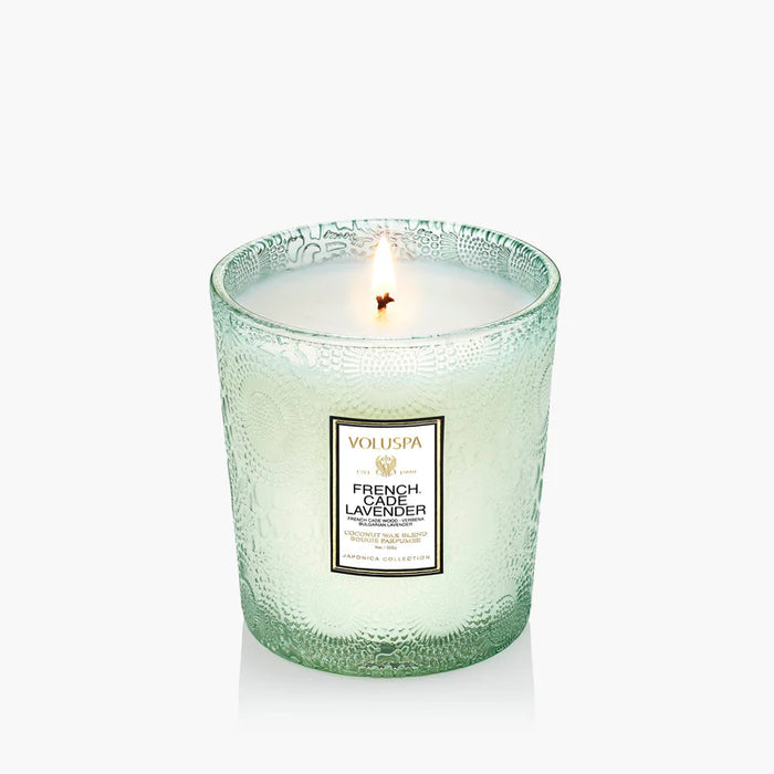 VOLUSPA: FRENCH CADE LAVENDER CLASSIC CANDLE 9oz