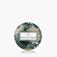 VOLUSPA: FRENCH CADE LAVENDER MINI TIN CANDLE