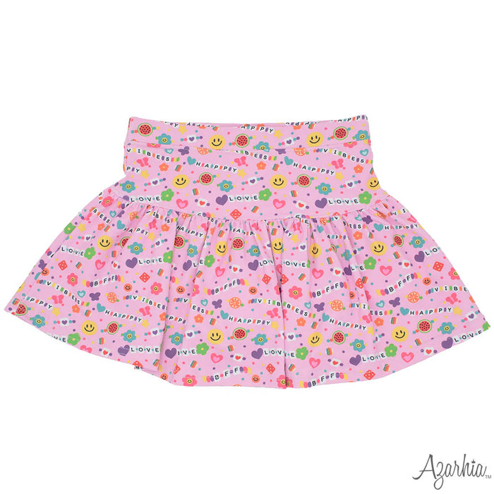 AZARHIA: GATHERED SKORT - FRIENDSHIP BRACELET