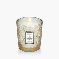 VOLUSPA: GILT POMANDER & HINOKI CLASSIC CANDLE 9oz
