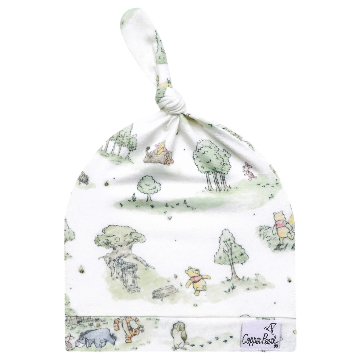 COPPER PEARL: HUNDRED ACRE WOOD TOP KNOT HAT