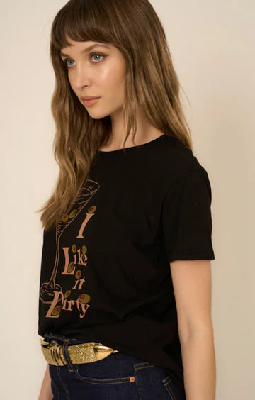 PROJECT SOCIAL T: I LIKE IT DIRTY TEE - BLACK