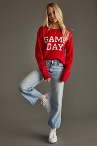 PANACHE APPAREL: GAME DAY SWEATER - RED