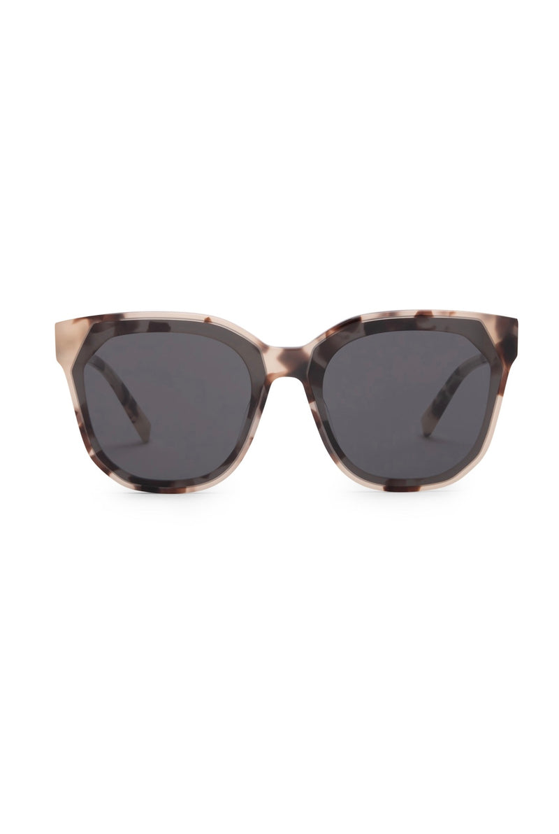 DIFF EYEWEAR: GIA CREAM TORTOISE + GRAY