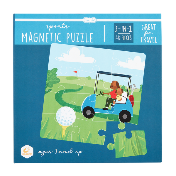 MUD PIE: SPORTS MAGNETIC PUZZLE BOOK