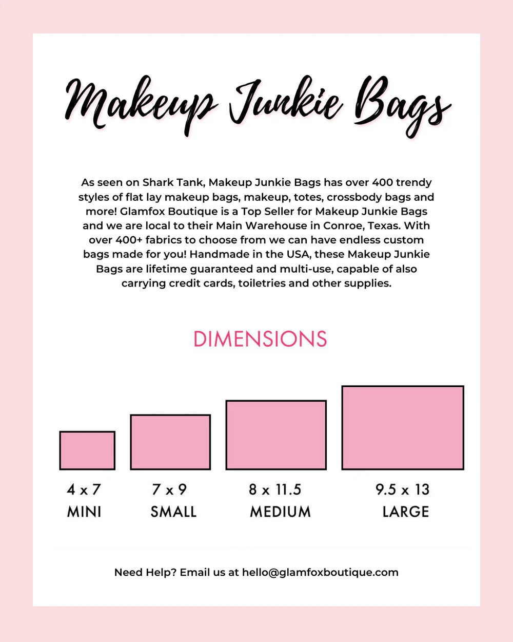 MAKEUP JUNKIE BAGS: LUXE ONYX QUILTED FLAT LAY MAKEUP BAG