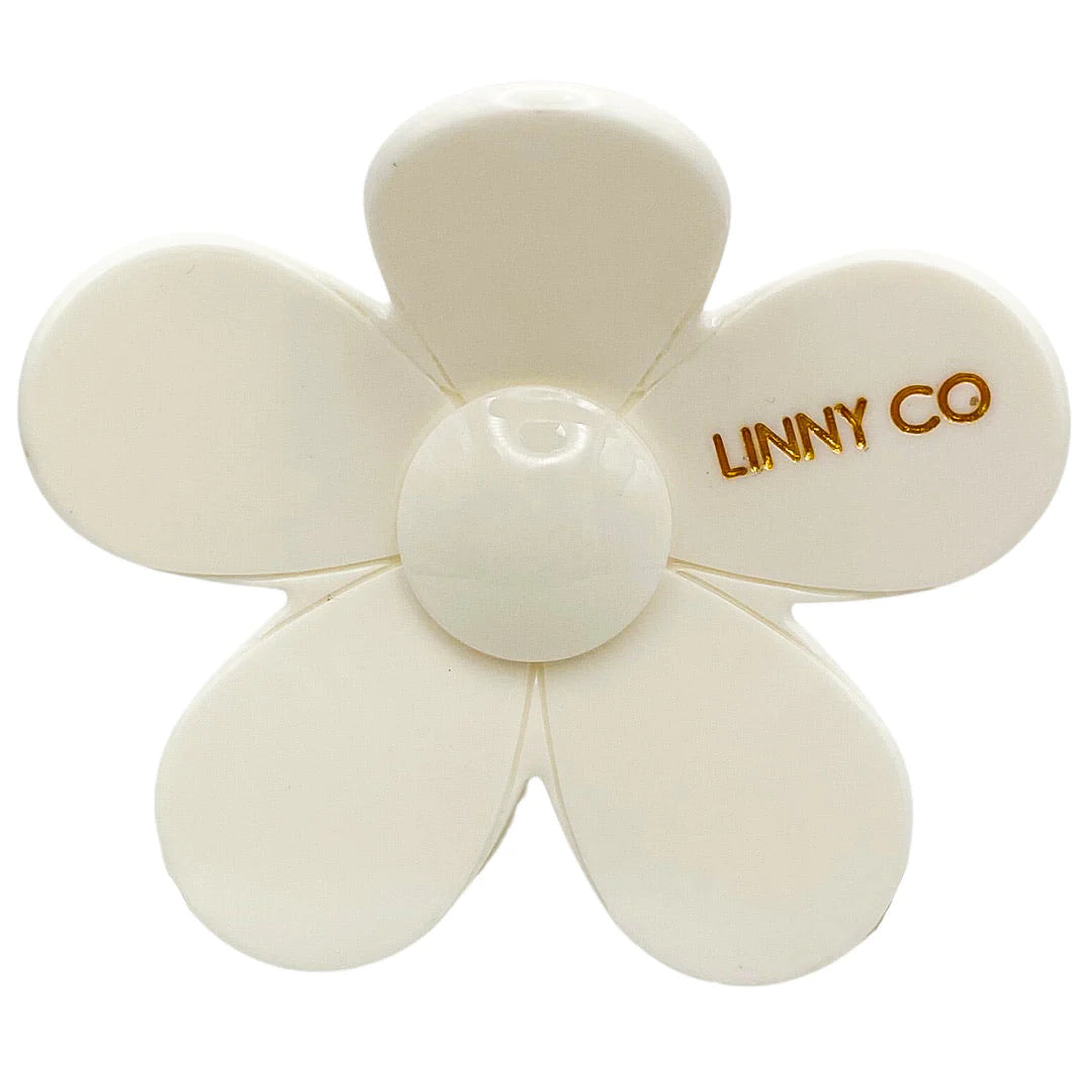 LINNY CO: GIGI HAIRCLIP - WHITE