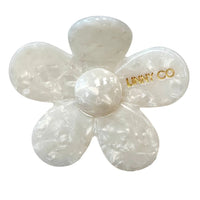 LINNY CO: GIGI HAIRCLIP - PEARL WHITE