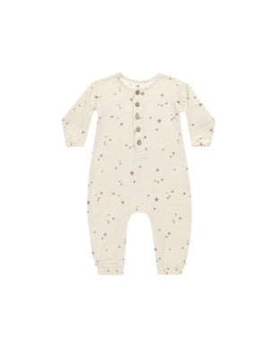 QUINCY MAE: WOVEN JUMPSUIT || STARS