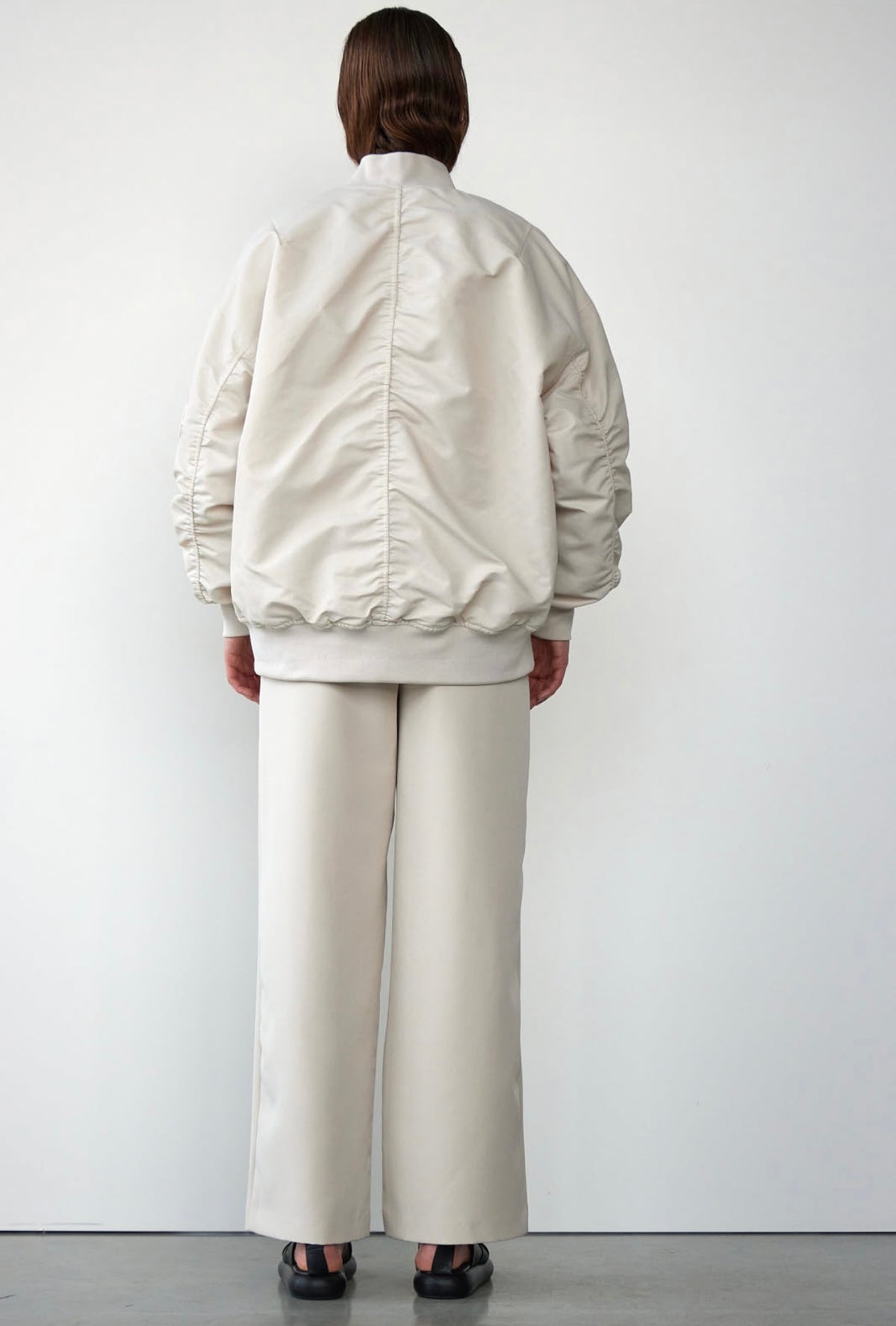 WITHBLACK: KALLY BOMBER JACKET - BIRCH