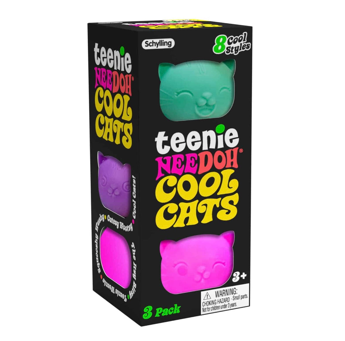 NEEDOH: TEENIE COOL CATS (3-PACK)