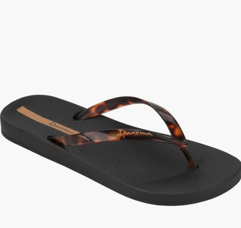 IPANEMA: ANA FLIP FLOP - BLACK/CLEAR