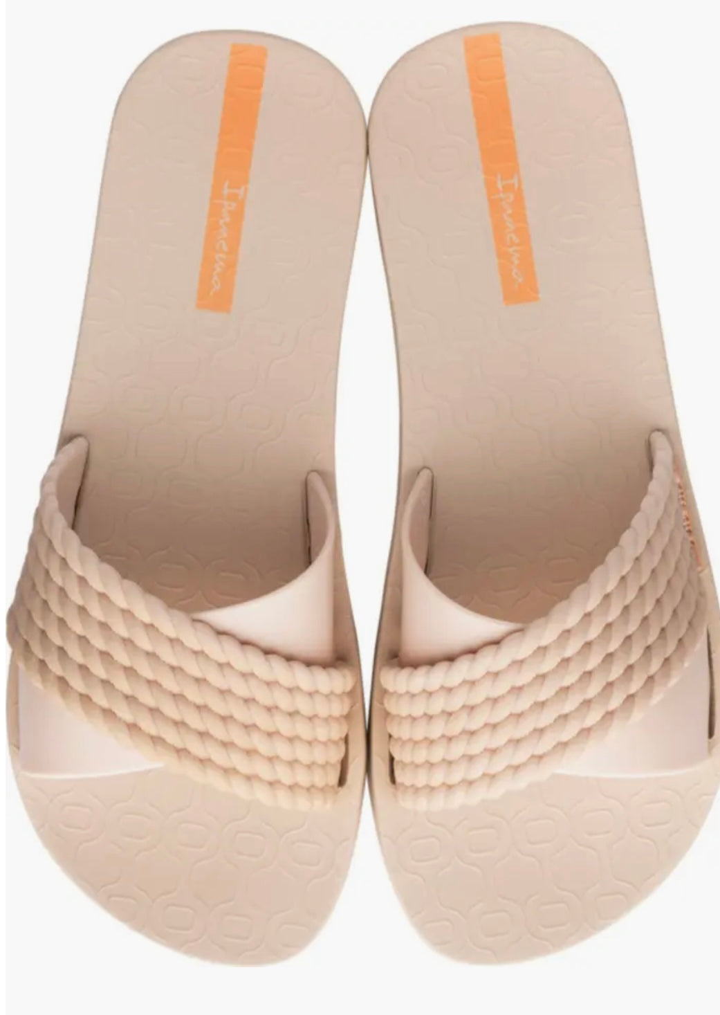 IPANEMA: STREET II SLIDE SANDAL - BEIGE