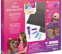 MAKE IT REAL: DISNEY PRINCESS STAMP TO REVEAL™ 2PK ARIEL & CINDERELLA STORYBOOK & DOT ART