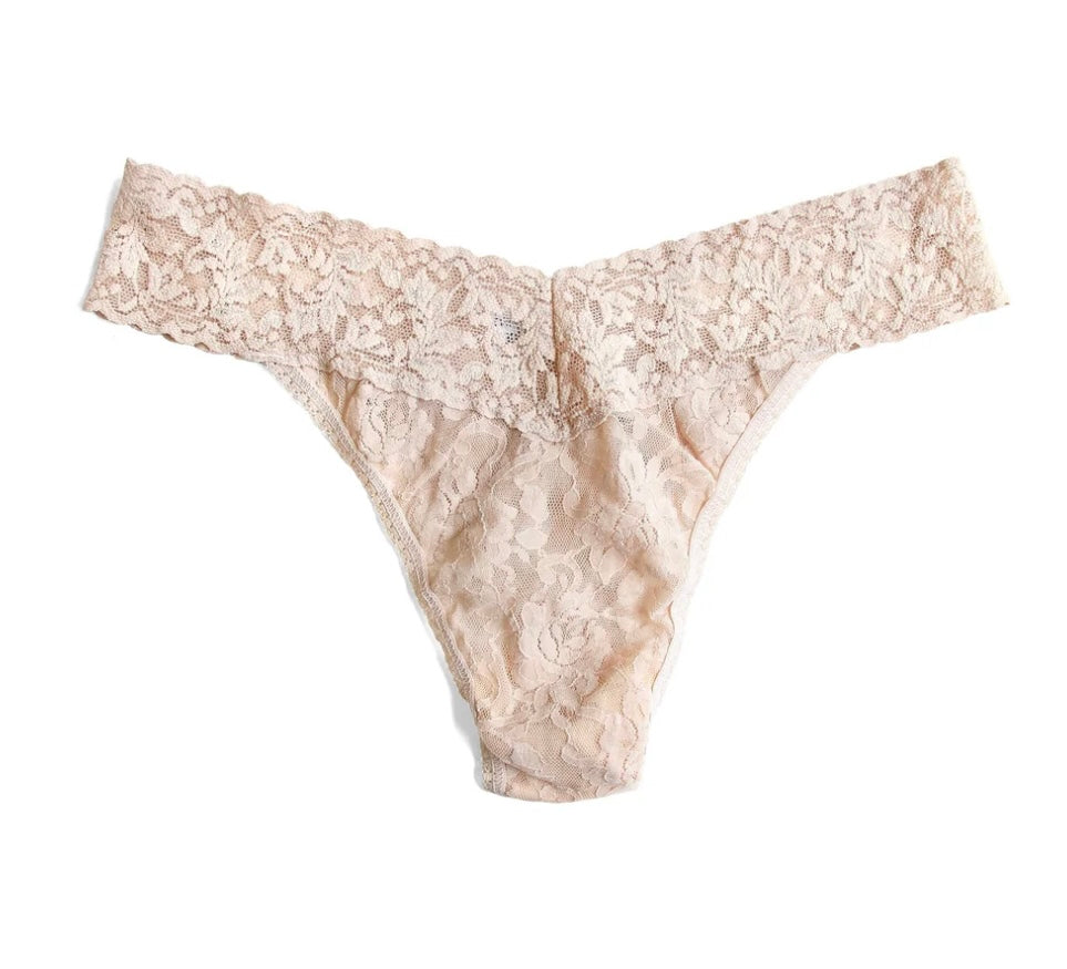 HANKY PANKY: SIGNATURE LACE ORIGINAL RISE THONG