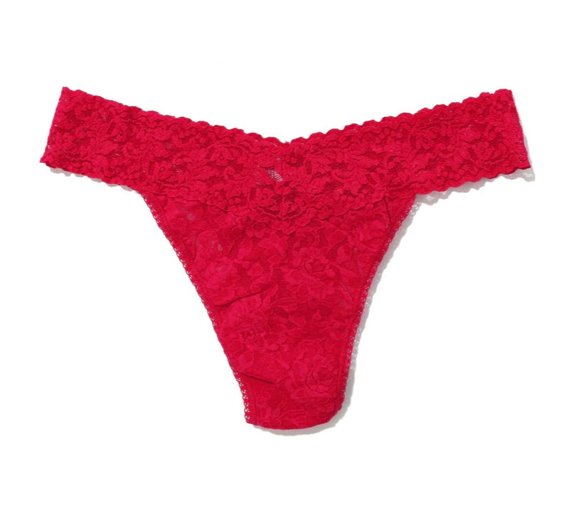 HANKY PANKY: SIGNATURE LACE ORIGINAL RISE THONG