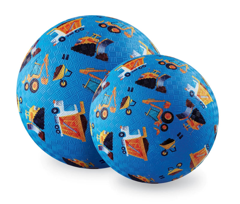 CROCODILE CREEK: 5" PLAYGROUND BALL - CONSTRUCTION