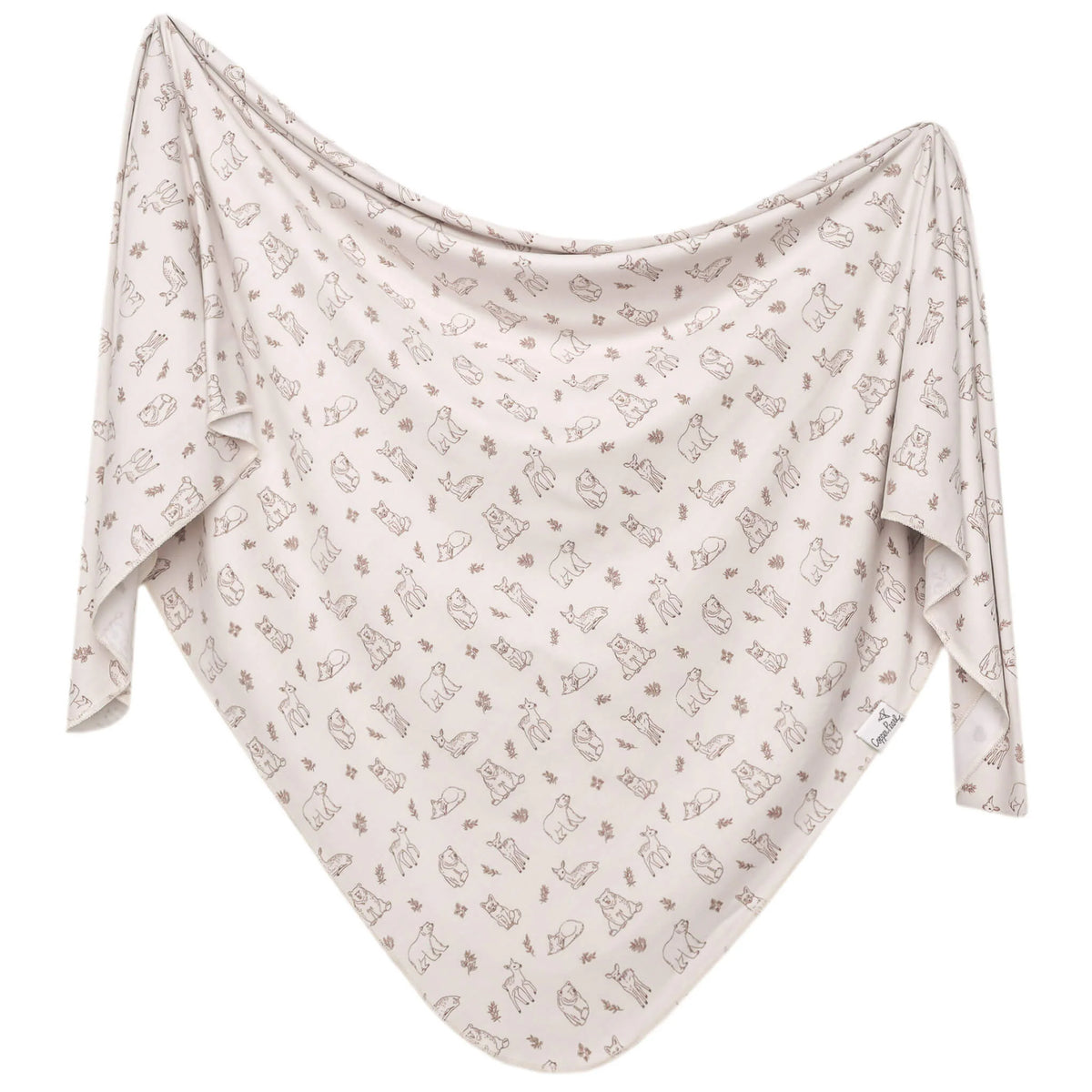 COPPER PEARL: DYLAN KNIT SWADDLE BLANKET