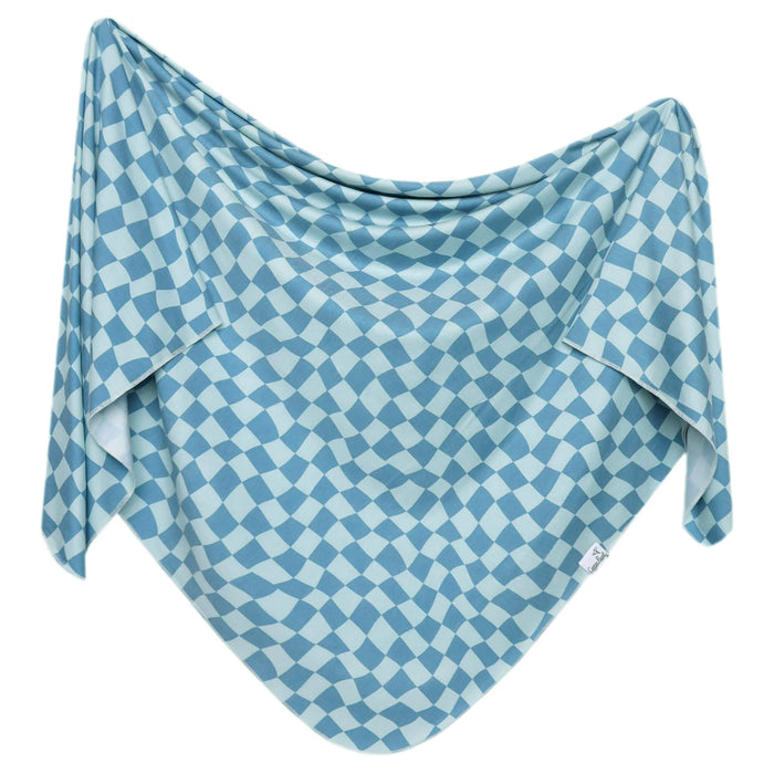 COPPER PEARL: MILES KNIT SWADDLE BLANKET