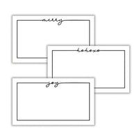 SANTA BARBARA DESIGN STUDIO: PLACECARDS - MODERN - SET OF 36