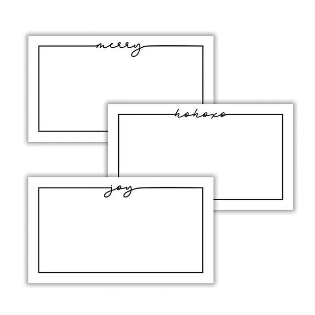 SANTA BARBARA DESIGN STUDIO: PLACECARDS - MODERN - SET OF 36