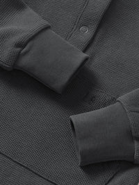 LITTLE BIPSY: WAFFLE ROMPER - SHADOW