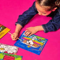 OLLY X PEANUTS SCRATCH ART KIT - 12 CARDS