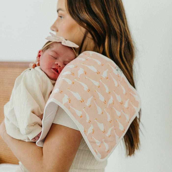 COPPER PEARL: GOOSIE BURP CLOTH SET (3-PACK)