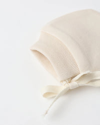 QUINCY MAE: NO SCRATCH MITTENS, SET OF 2 || STEEL BLUE, NATURAL
