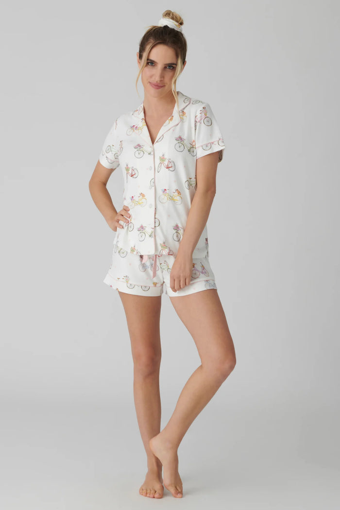 PJ SALVAGE: FLORAL MARKET 3-PIECE PJ SET