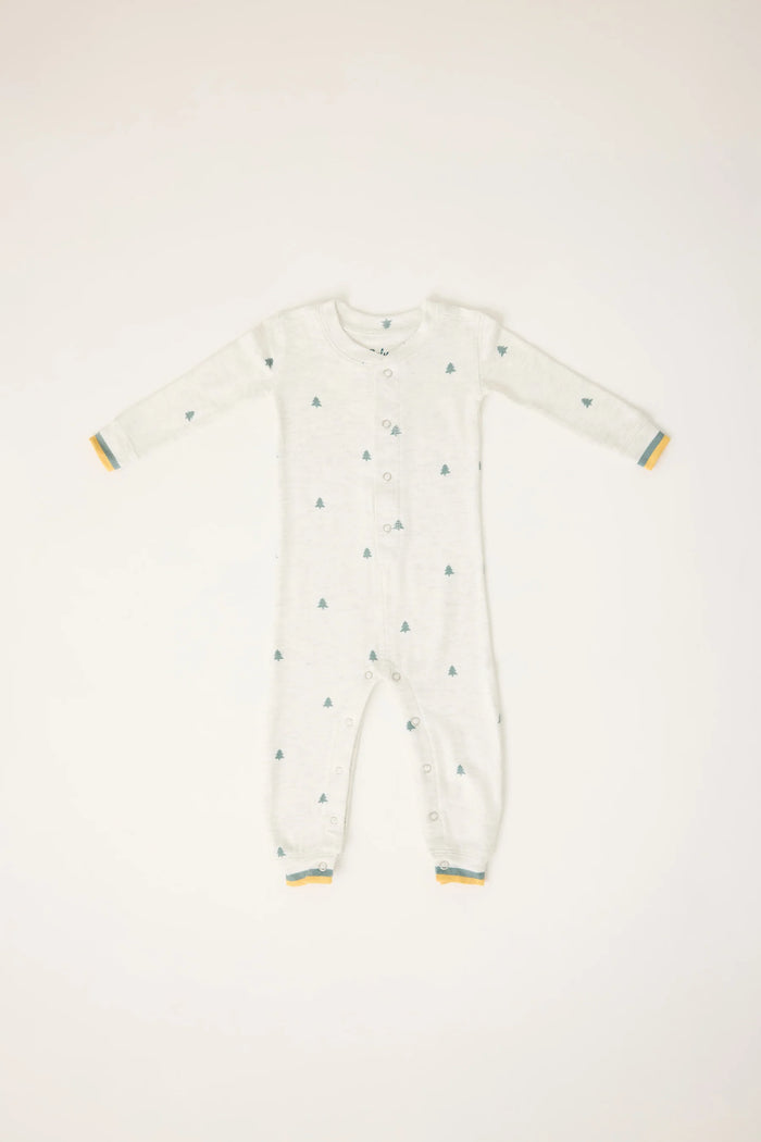 PJ SALVAGE: CAMPFIRE COZY INFANT ROMPER