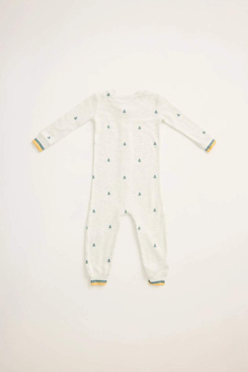 PJ SALVAGE: CAMPFIRE COZY INFANT ROMPER