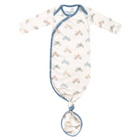COPPER PEARL: RYDER NEWBORN KNOTTED GOWN