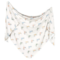 COPPER PEARL: RYDER KNIT SWADDLE BLANKET